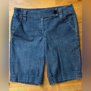 Sandro Blue Women's Bermuda Shorts Sz 4P